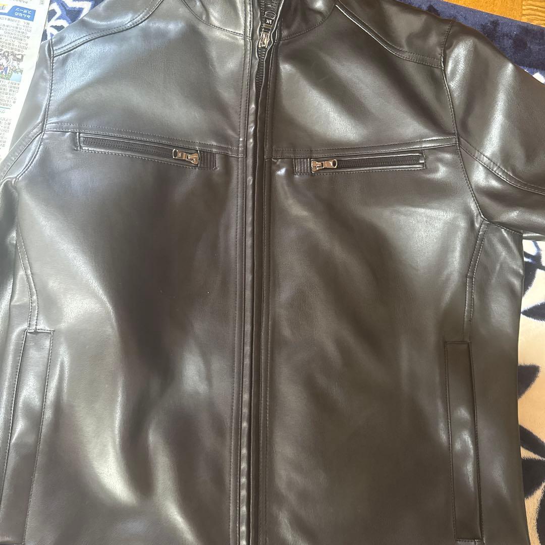 MICHAEL KORS ブラックレザージャケット