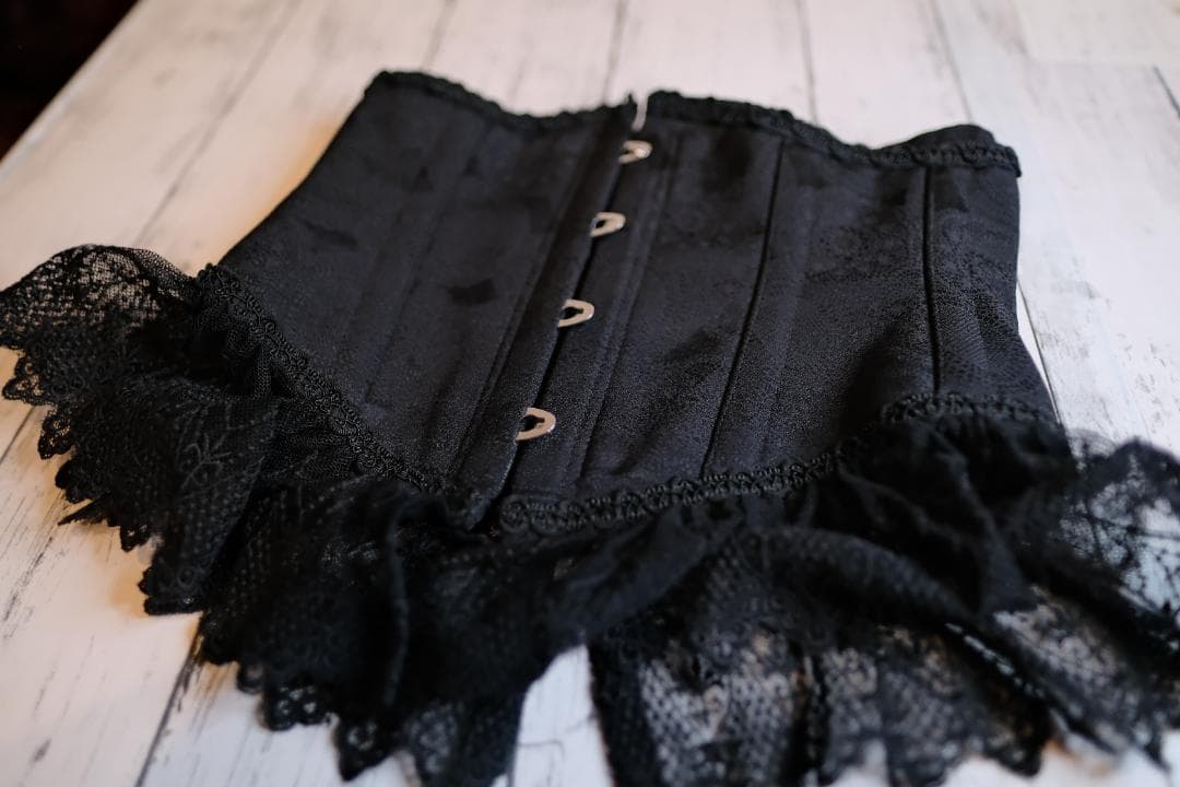 abilletage/レースプリントミニコルセットアビエタージュ