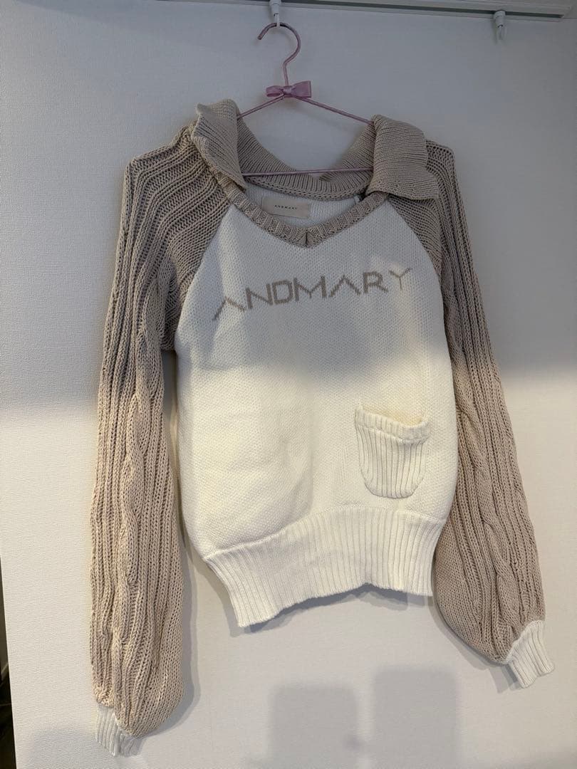 ANDMARY ニットセーター