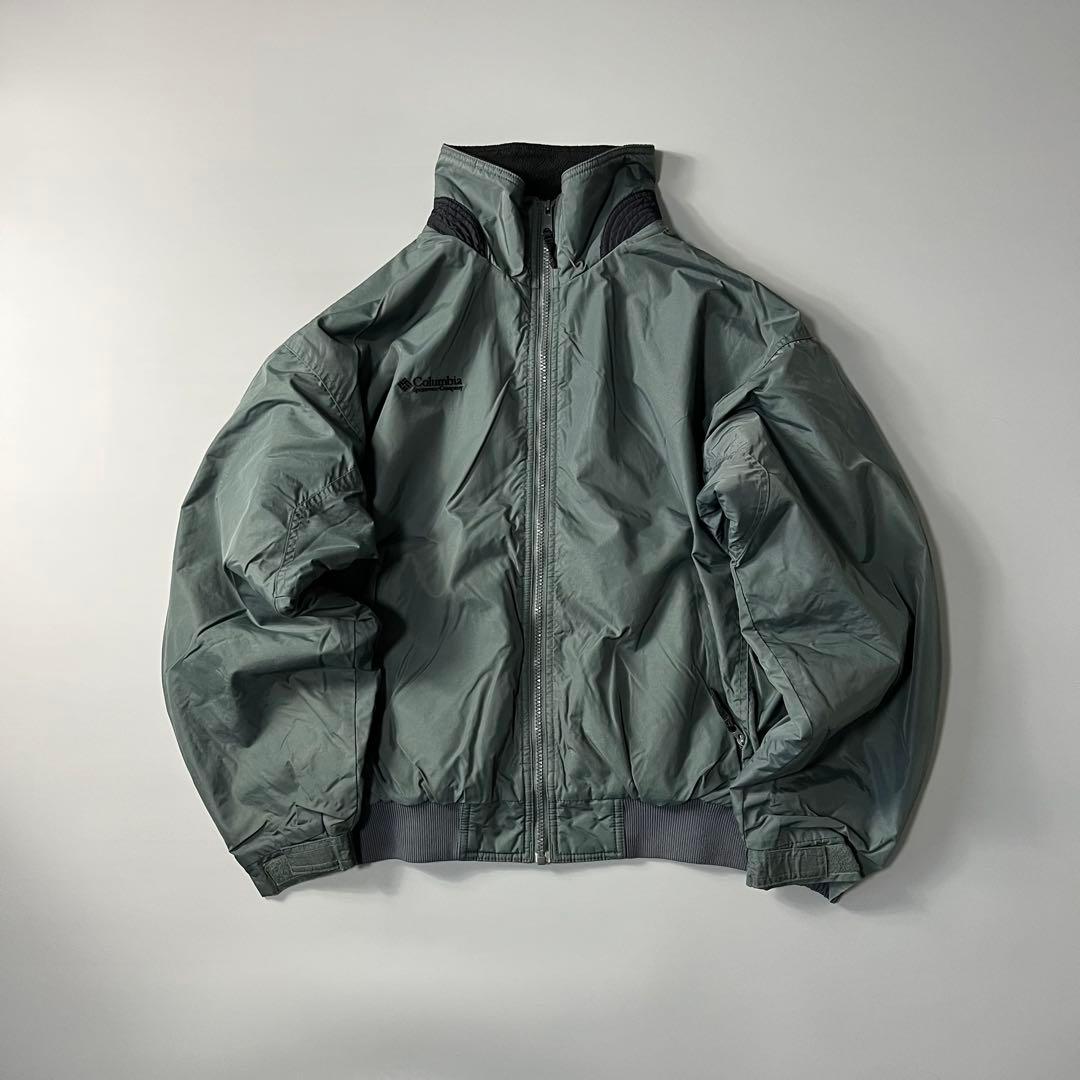 90s〜00s コロンビア Columbiaナイロンブルゾン M セージグリーン