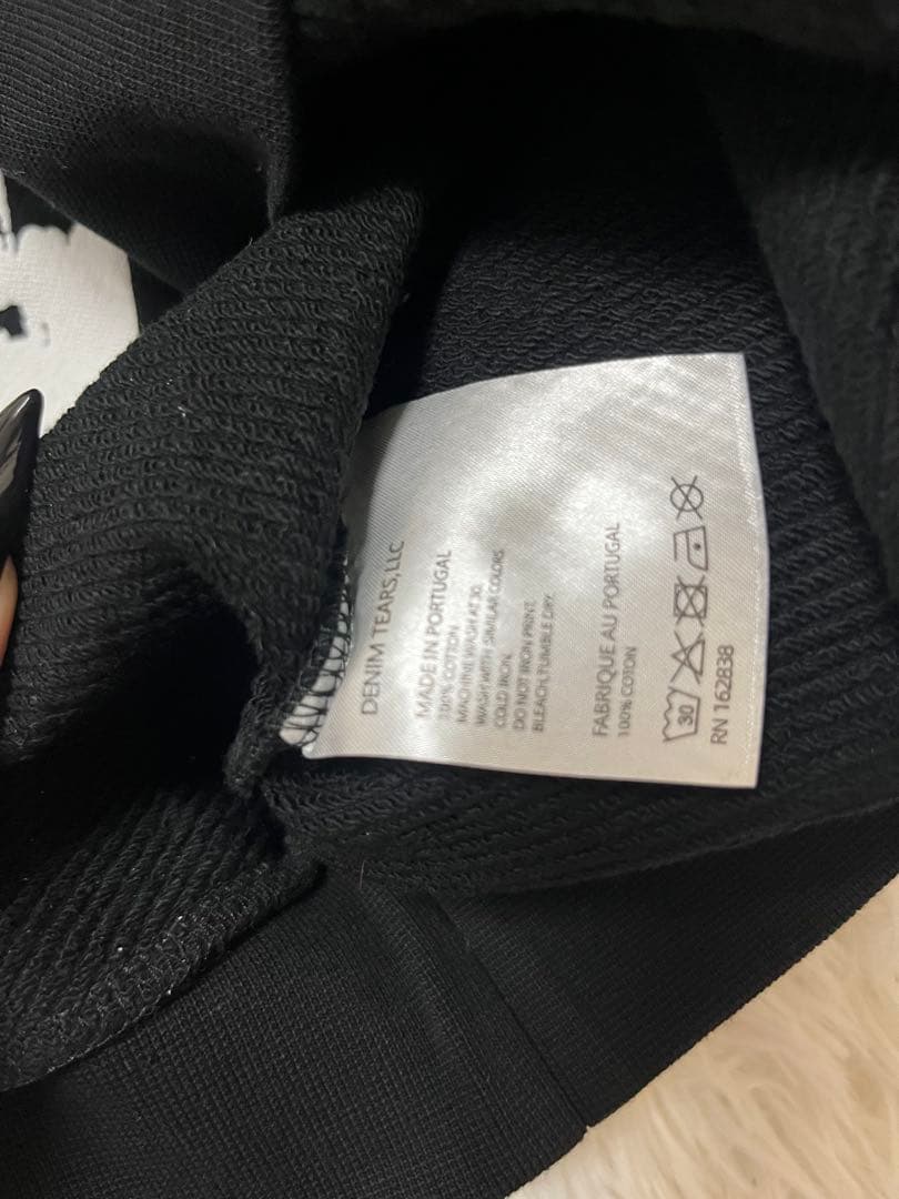 denimtears デニムティアーズ　パーカー　ブラック