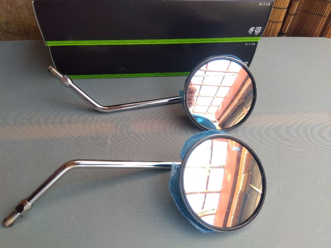 W800/W650/W400純正ミラー美品