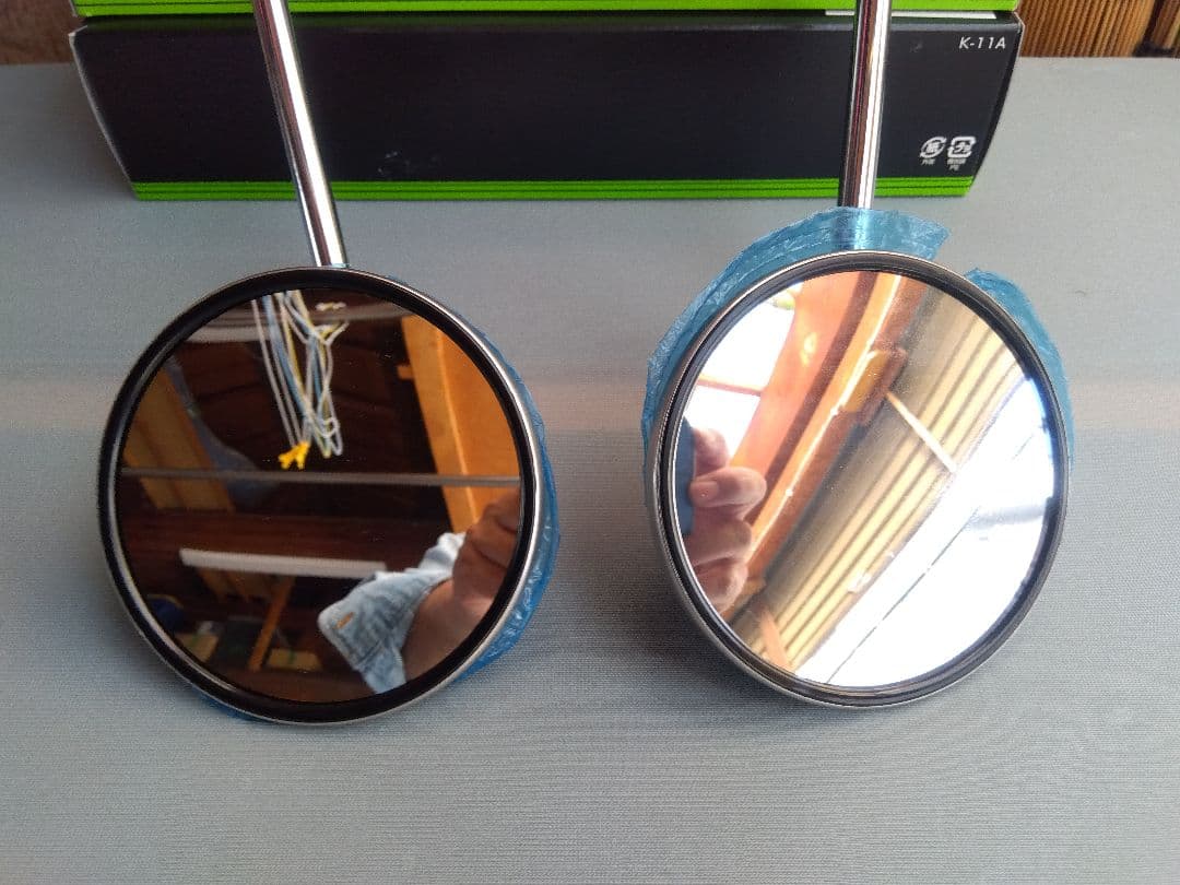 W800/W650/W400純正ミラー美品