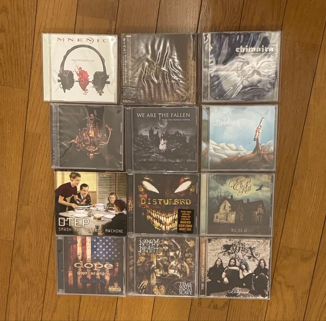 ハードロック、メタル 、パンクなどCD まとめ89枚