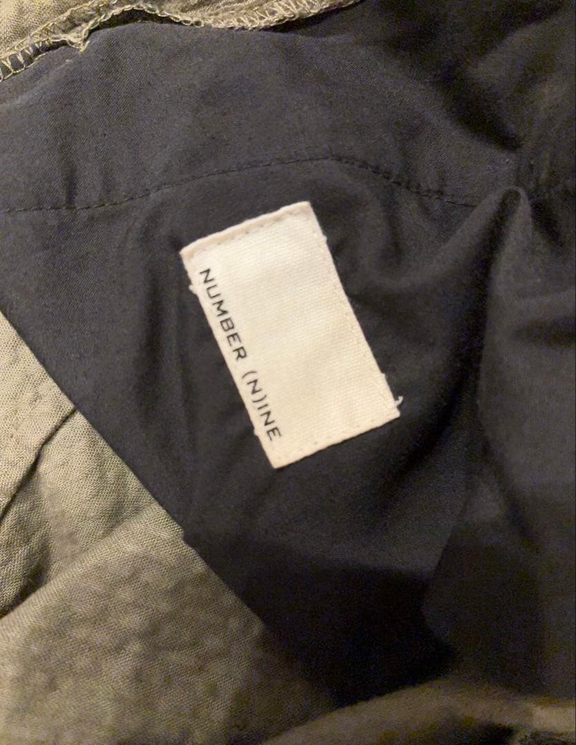 NUMBER (N)INE コーデュロイ　セットアップ