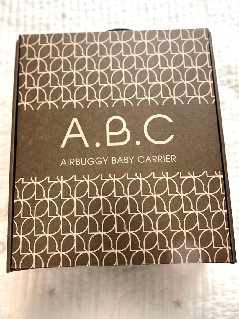 【美品】エアバギー　抱っこ紐　箱、説明書付