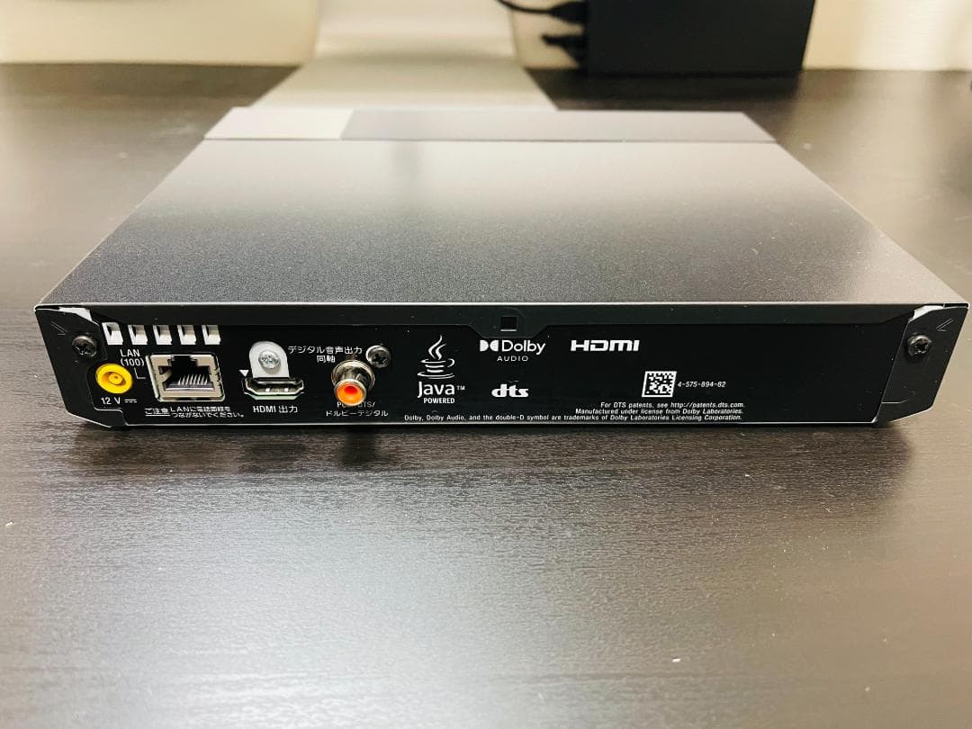 新品同様SONYブルーレイ/DVDプレーヤー 2025年 BDP-S1700/K