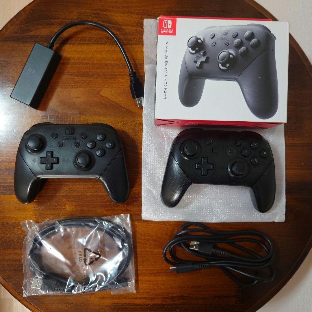 【特価】 Nintendo Switch 本体 プロコン+LANアダプター付