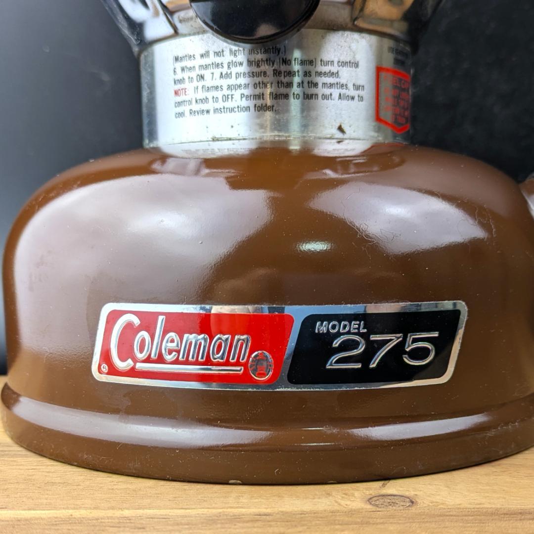 とてもきれいなランタン コールマン1976年11月Coleman275 箱付き