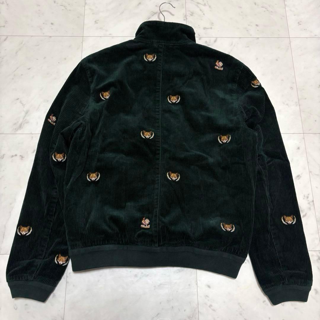 美品 ポロラルフローレン コーデュロイ ジャケット キツネ刺繍 深緑 L 定6万