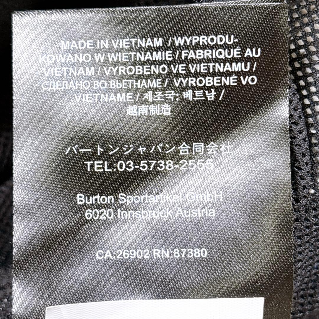 【サイズM⭐️美品】BURTON バートン　スノーボード　パンツ　黒