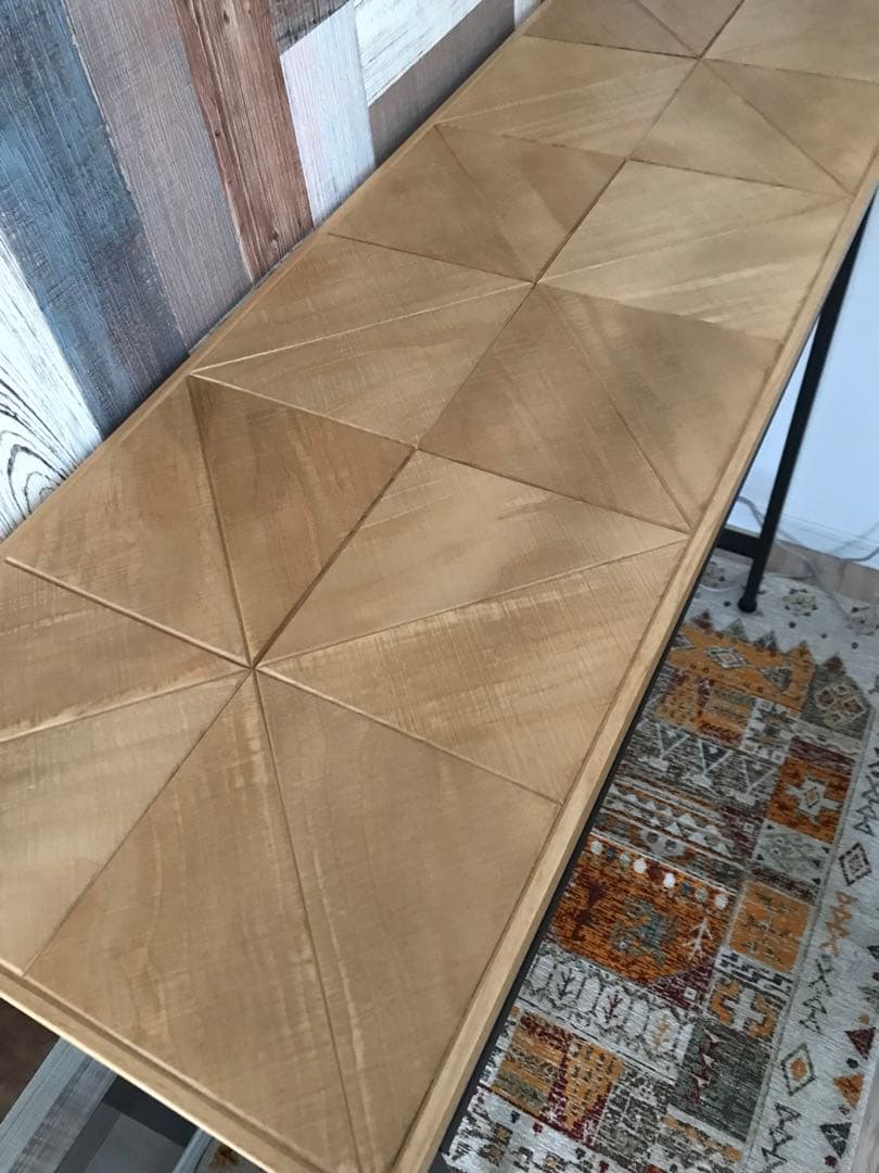 【期間限定最終値下げ中】ニトリ古木風天然木パイン カウンターテーブル