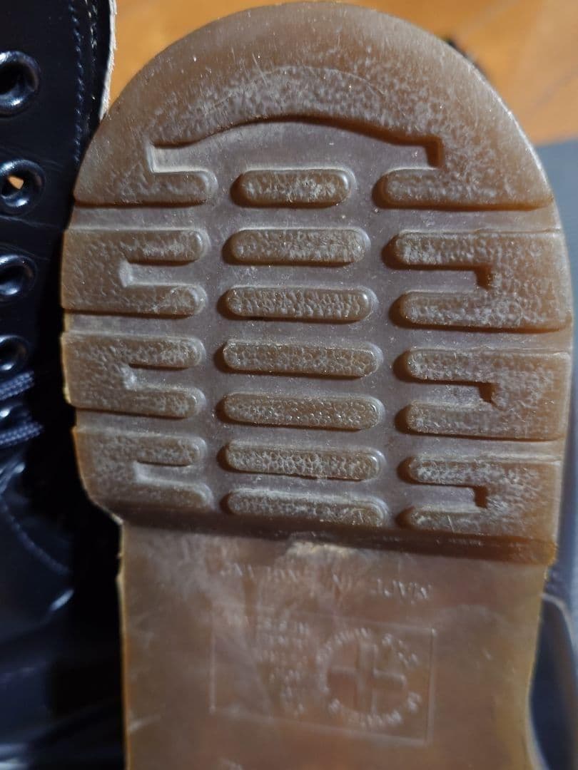 ドクターマーチン スチールトゥ uk8 イングランド 英国製 11ホールブーツ