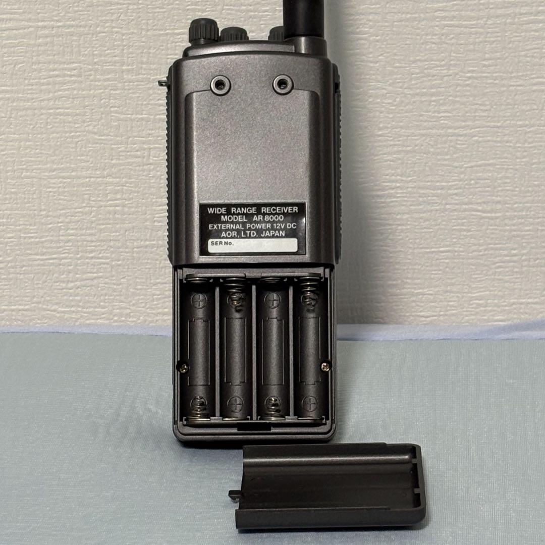 AOR AR8000 ワイドバンドレシーバー ＋ AH-210R ロッドアンテナ