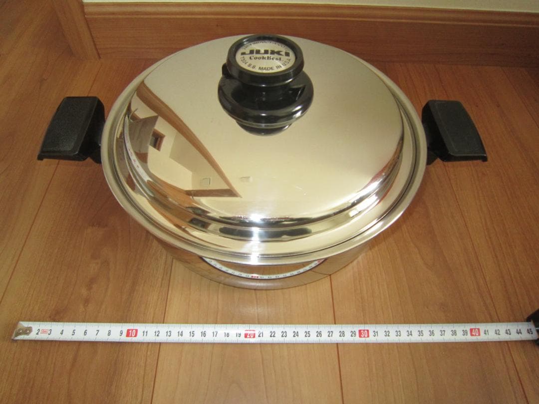 JUKI CookBest 鍋3点セット 蒸し器付き