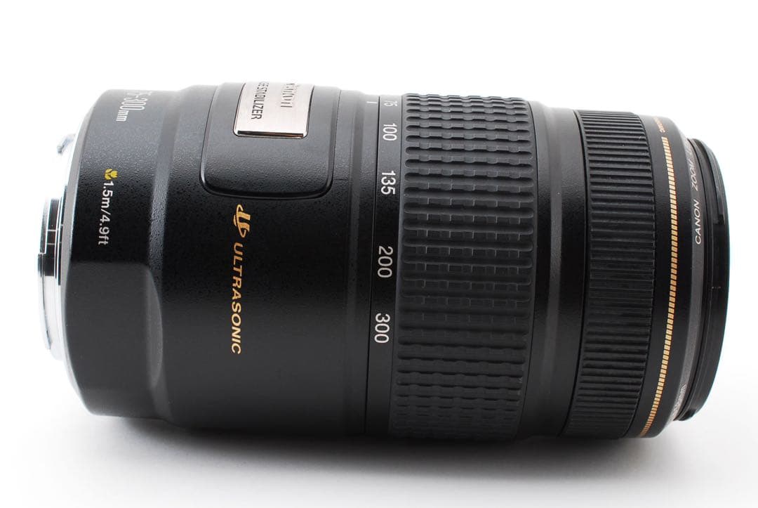 一眼レフカメラ　Canon EF 75-300mm F4-5.6 IS USM