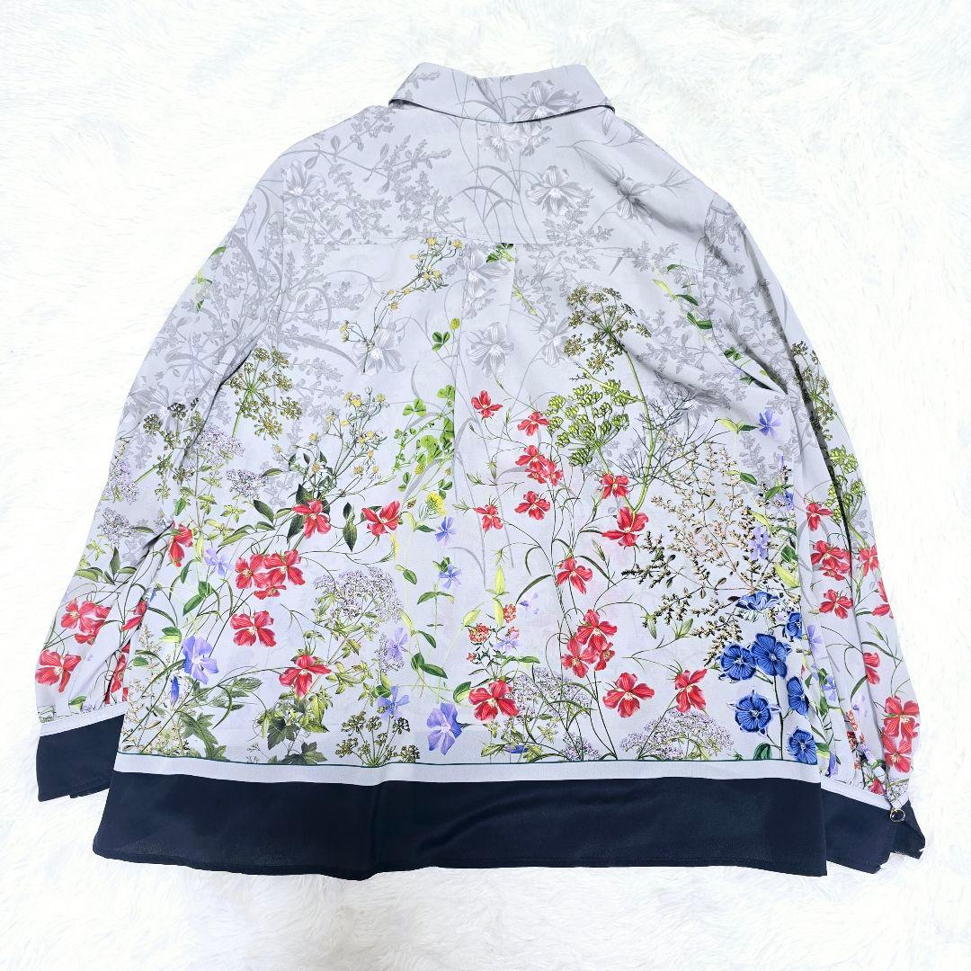 新品タグ付き✨PINORE セットアップ ブラウス マキシ丈スカート 花柄 L