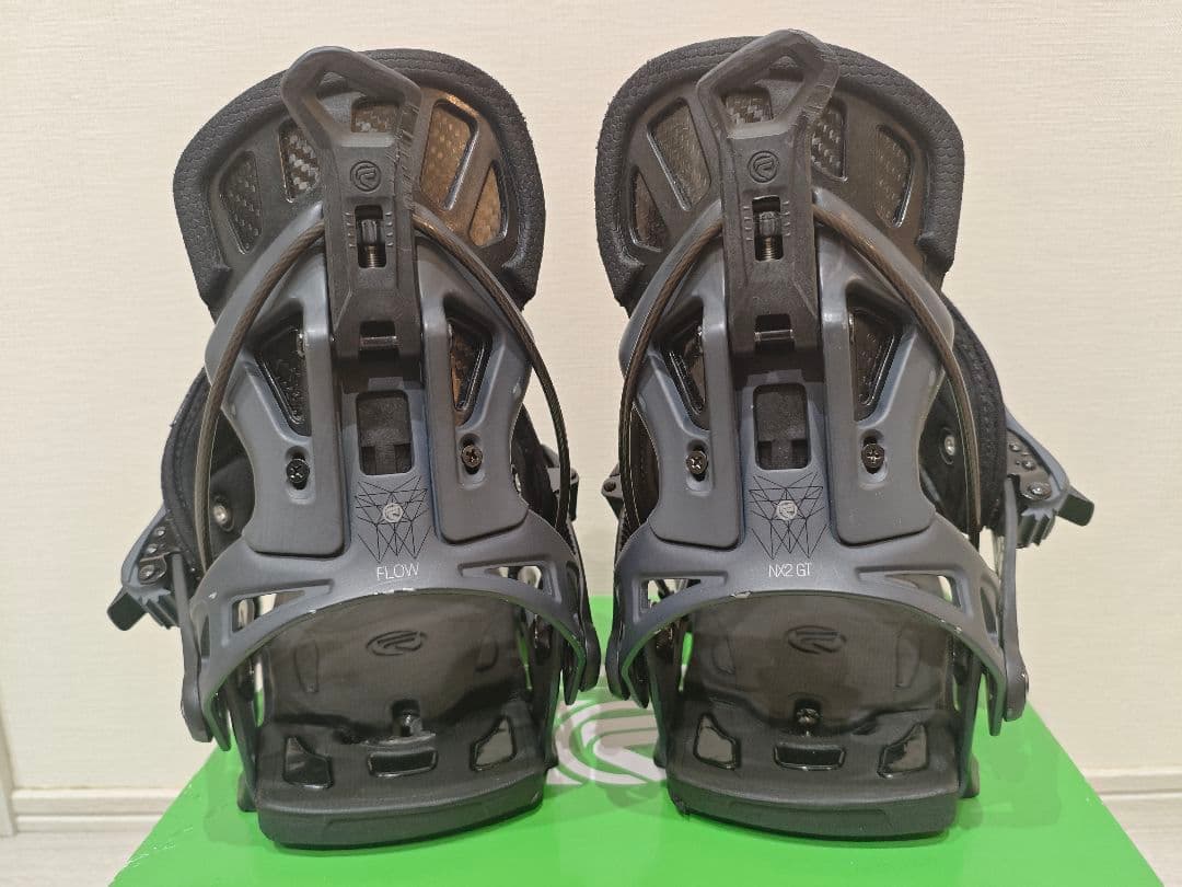 FLOW NX2-GT スノーボードビンディングバインディング カーボン