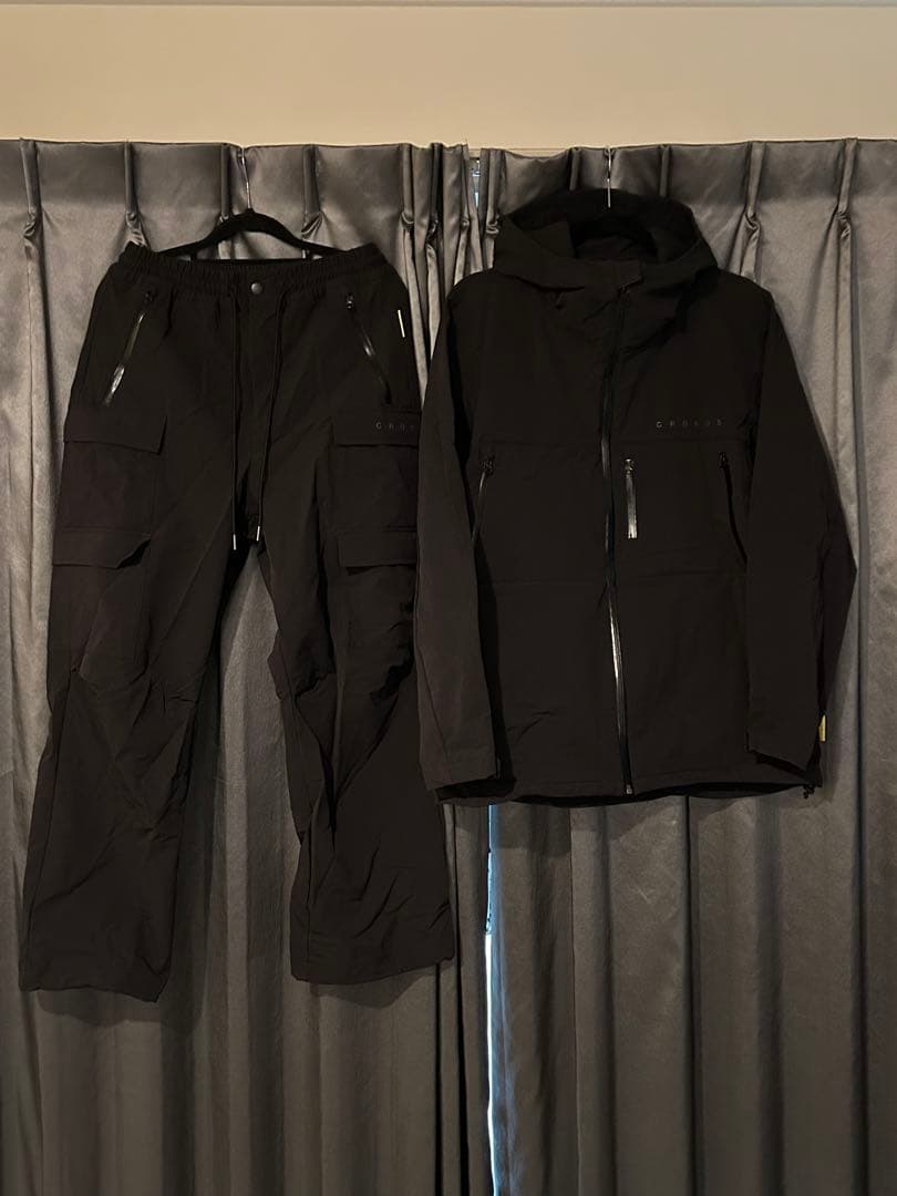 CRONOS★クノロス★コーデュラ★ブルゾンカーゴパンツセットアップ★高級ライン