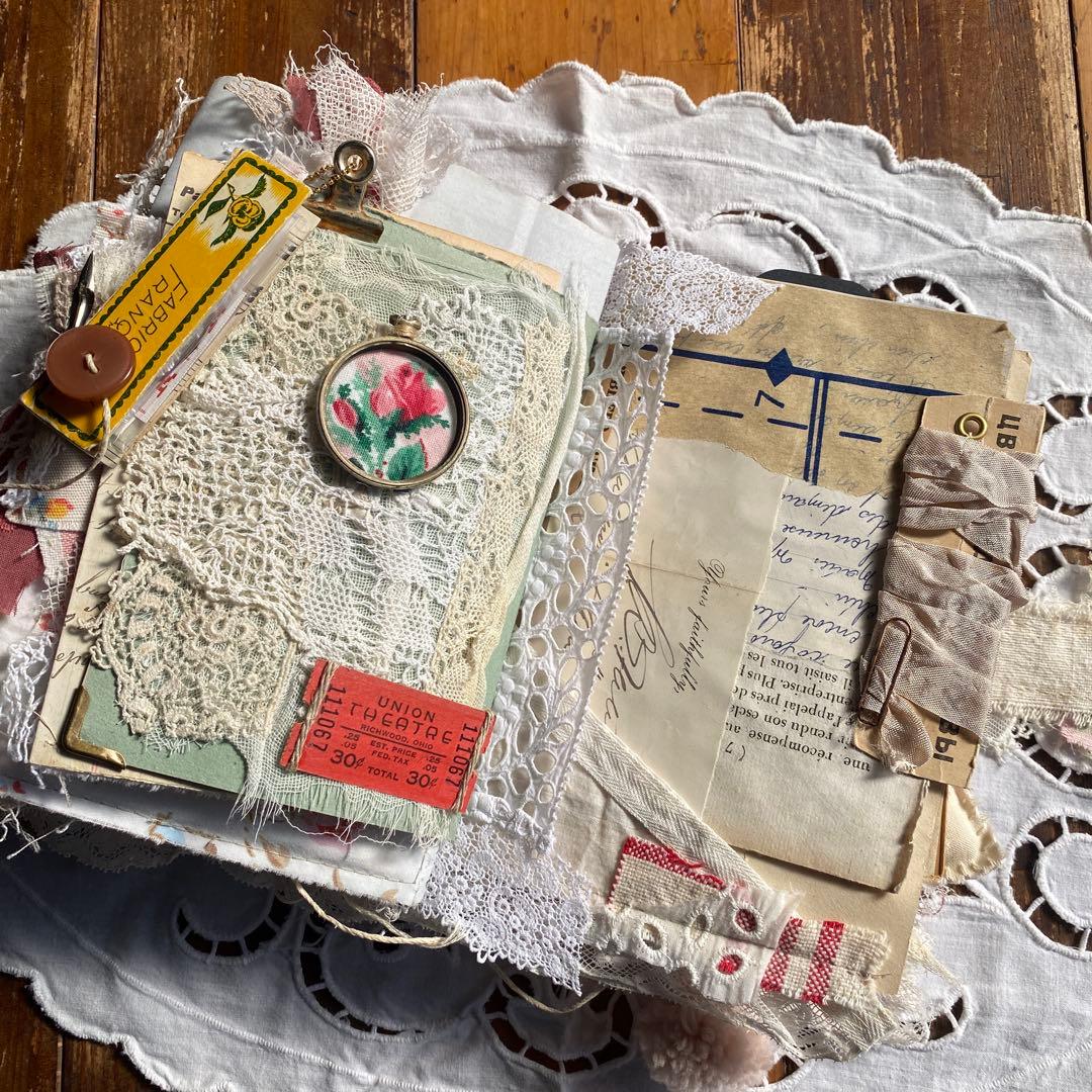 junkjournal♡ジャンクジャーナル mercerie 雑記帳