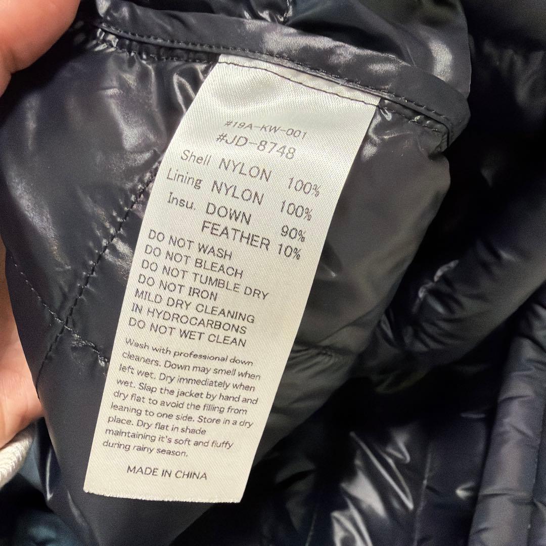 ダントン　インナーダウン　36 ブラック