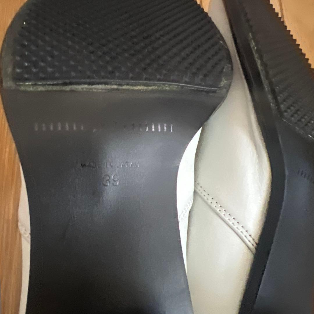 ご購入者さま決まりました。Ph7 ピアカッテ　ホワイトレザー アンクルブーツ39