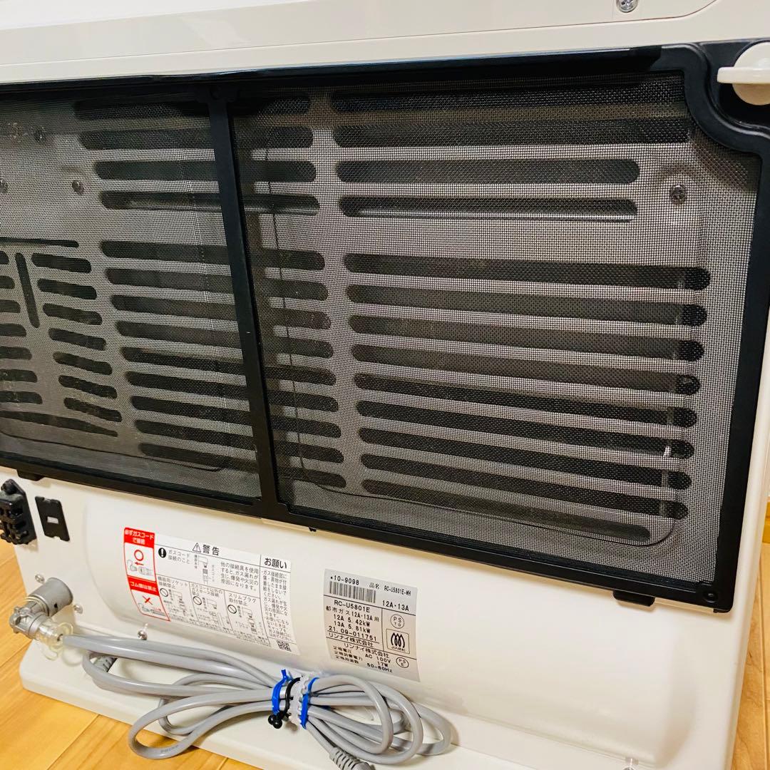 極美品✨Rinnaiリンナイ 都市ガス用 ガスファンヒーター RC-U5801E