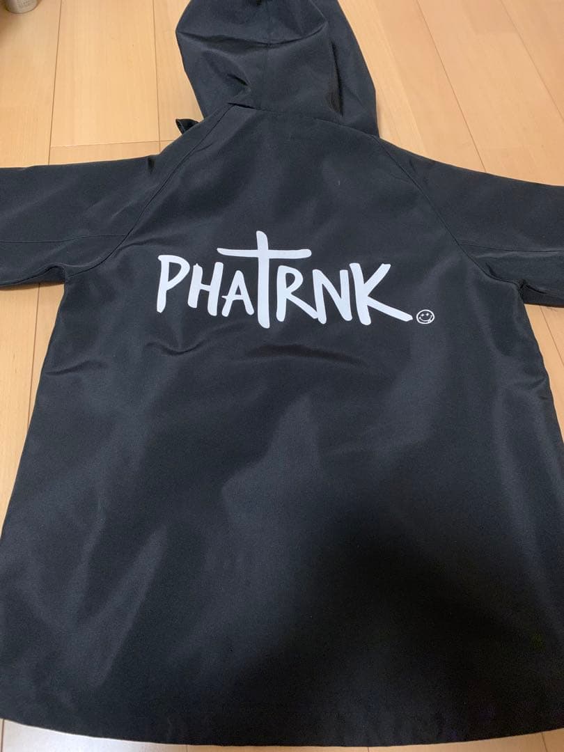 PHATRNK ブラック ナイロンジャケット