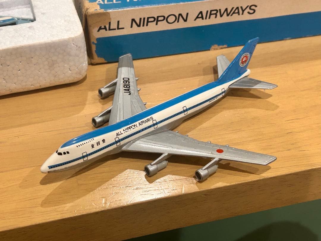 トミー　トミカ新空港セット スーパージャンボ 全日空　レア　当時物