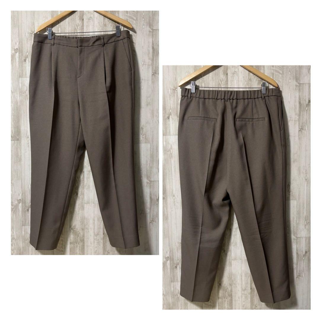 INDIVI 【洗える／UVケア／定番スーツ】ウール調ノーカラージャケット19