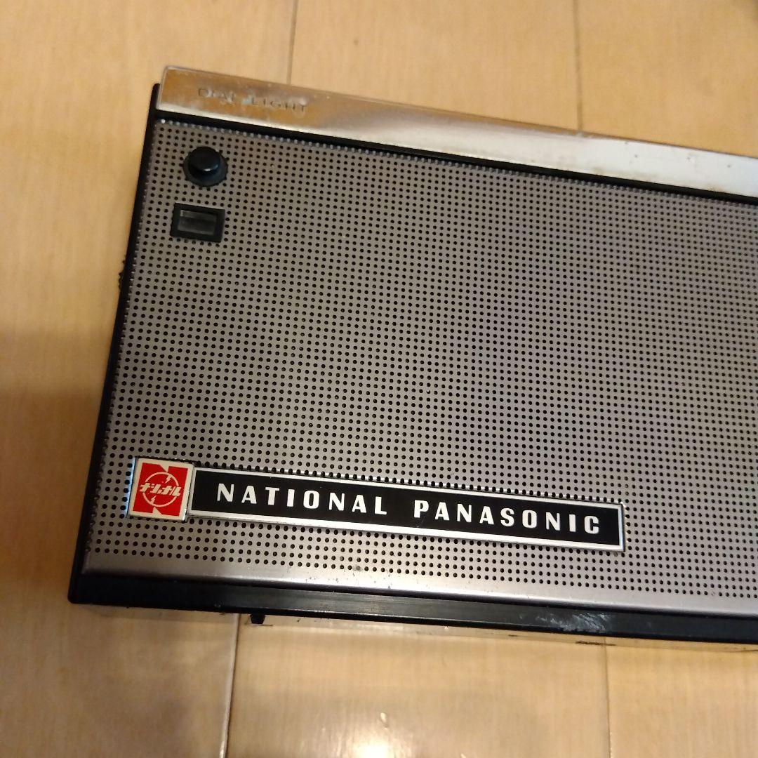 National Panasonic World Boy 60　レトロ　カバー付