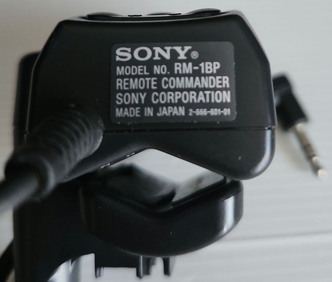 SONY RM-1BP リモートコマンダー(コード改造箇所有)　　おまけ付き