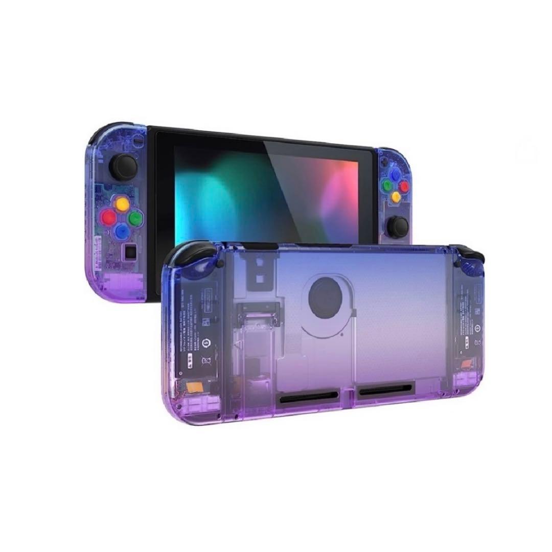 Nintendo Switch ニンテンドースイッチ本体 スケルトン パープル