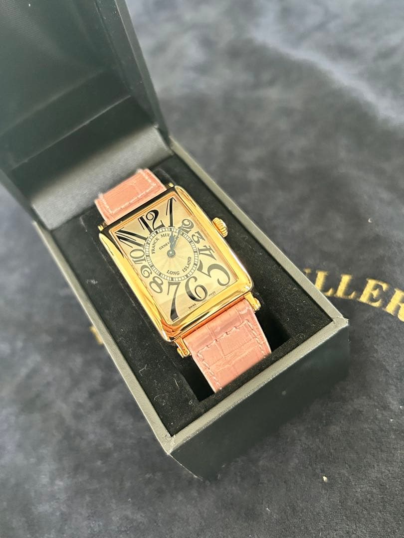 フランクミュラー 950QZ ロングアイランド K18 5N クォーツ