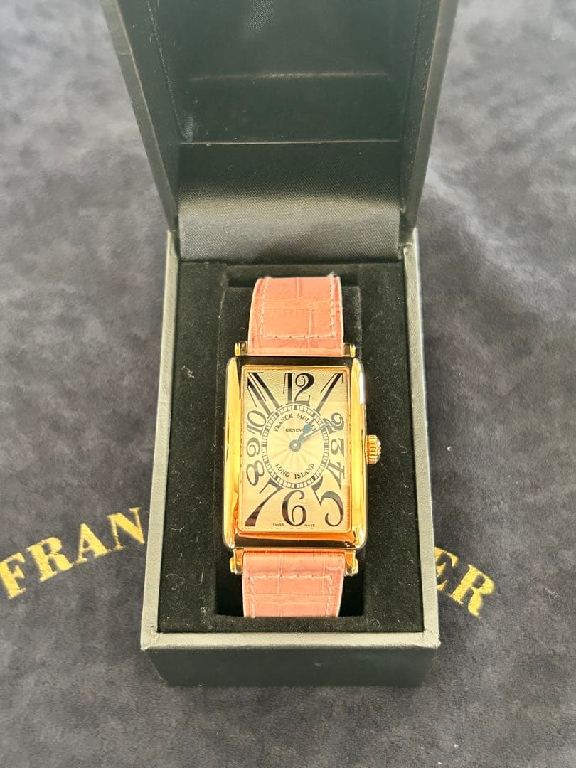 フランクミュラー 950QZ ロングアイランド K18 5N クォーツ