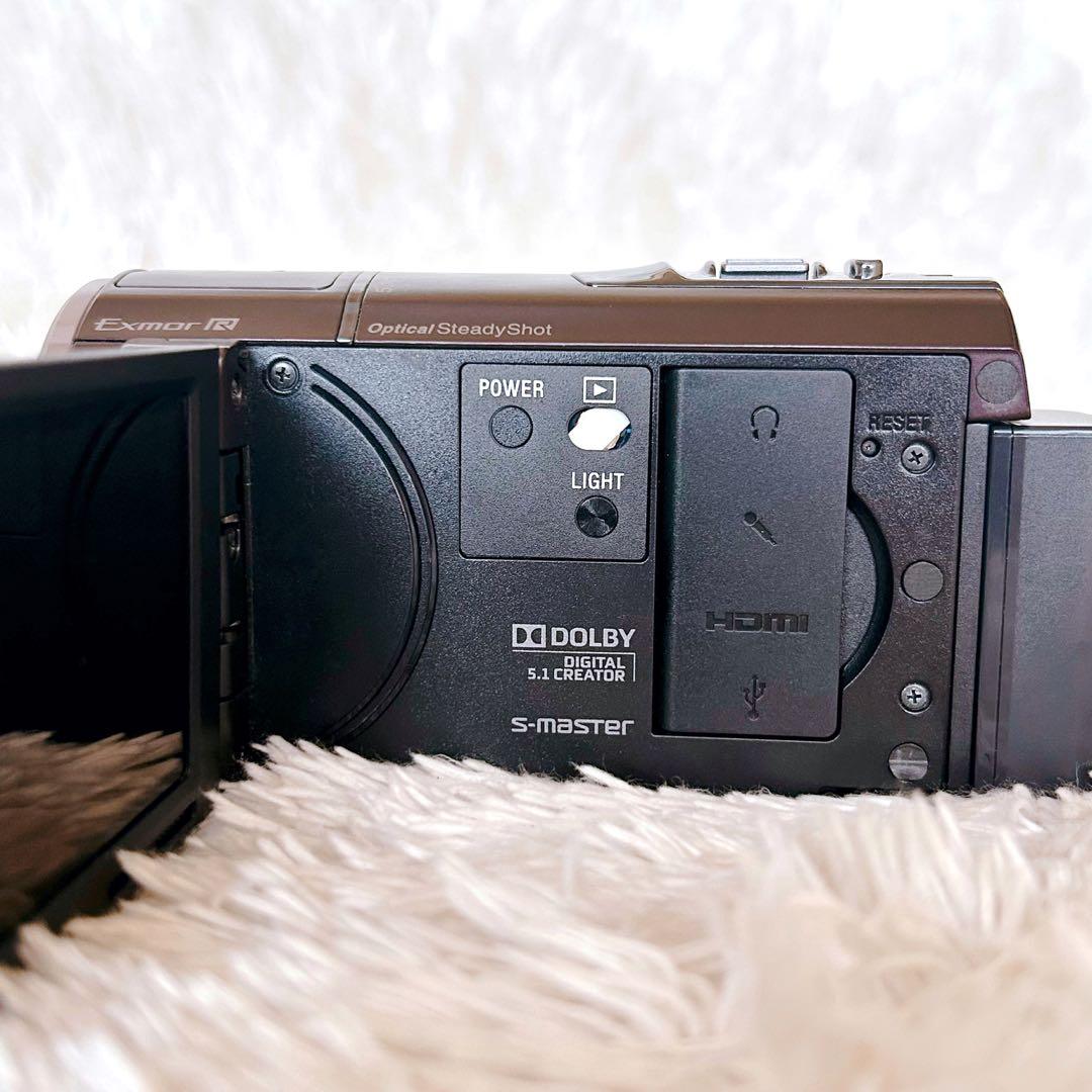 【美品】 SONY Handycam HDR-CX590V ビデオカメラ