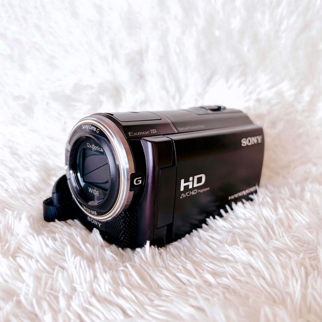 【美品】 SONY Handycam HDR-CX590V ビデオカメラ