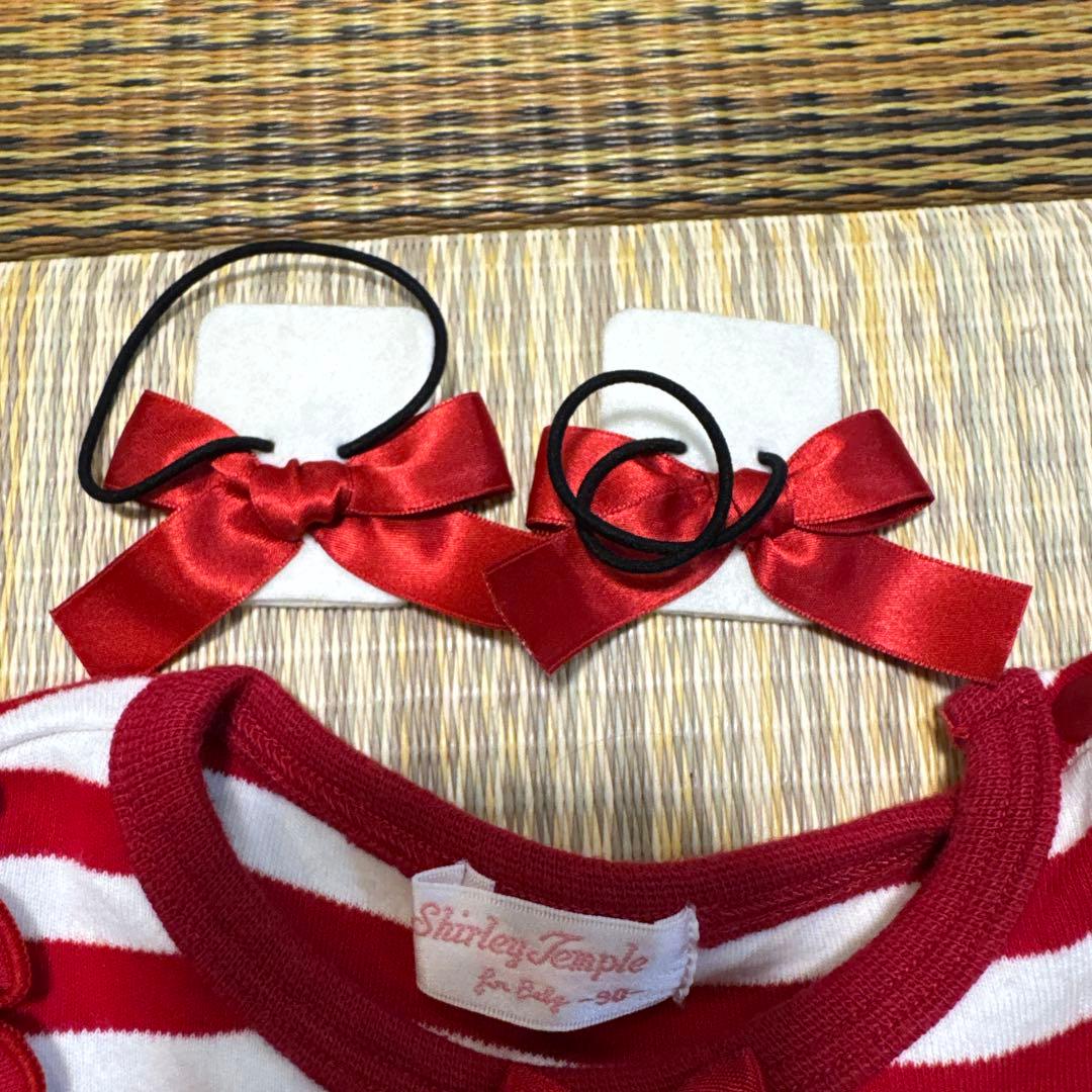 Shirley Temple うさぎ　トランプ　ワンピース 90cm セット