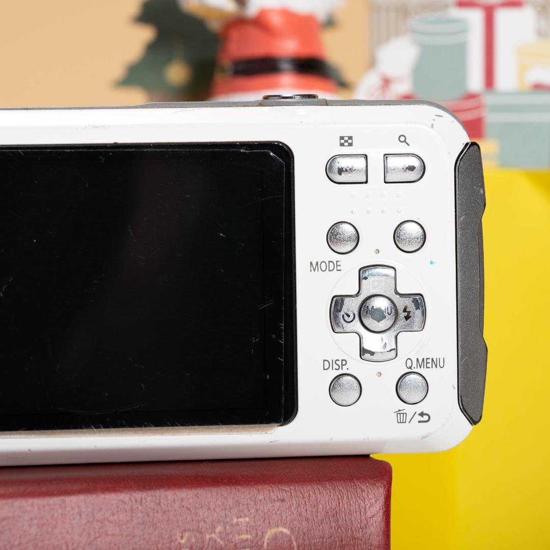 【防水カメラ】LUMIX DMC-FT25 ホワイト 動作確認済 スマホ転送