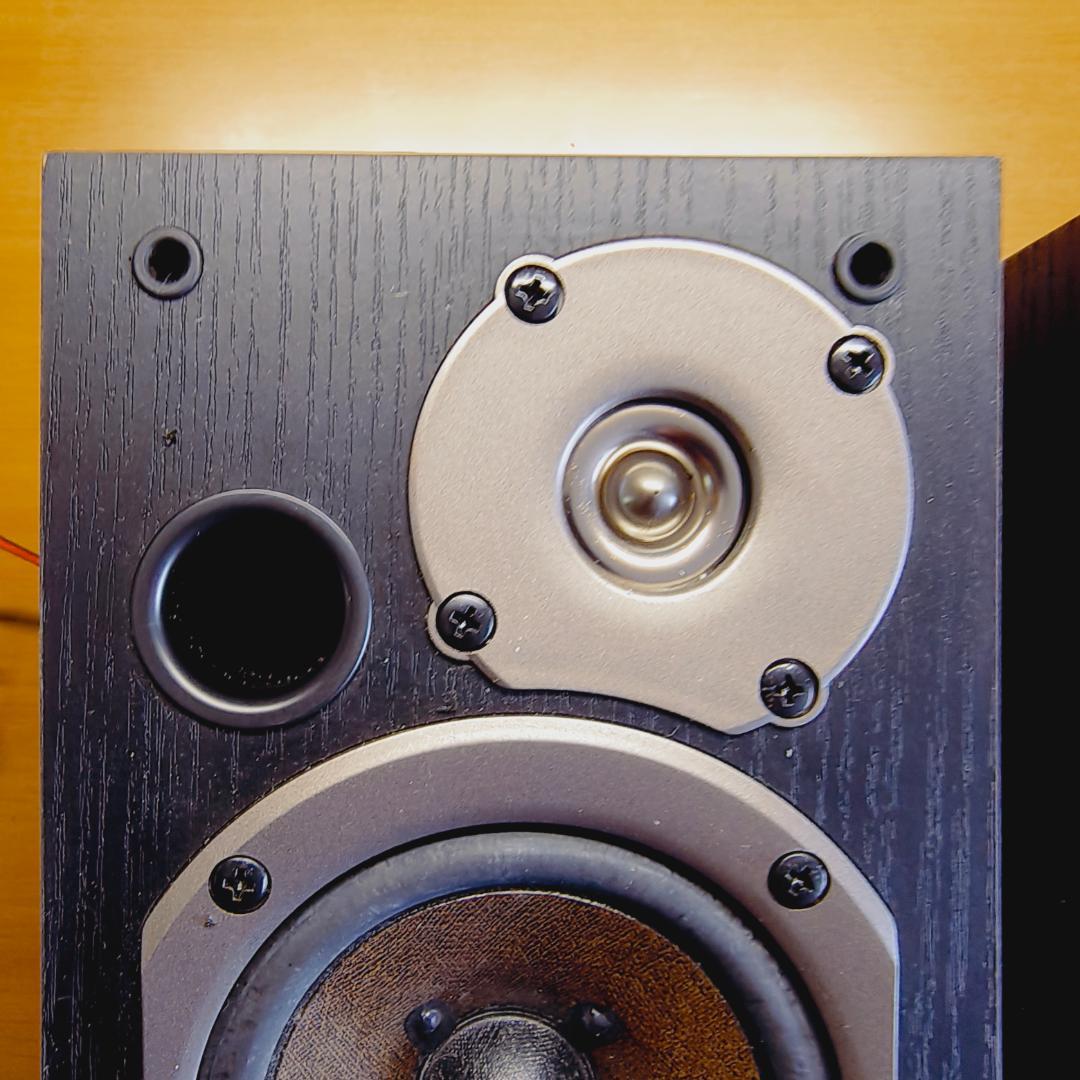 ONKYO WAVIO GX-D90 アンプ内蔵スピーカー　木目調ブラック