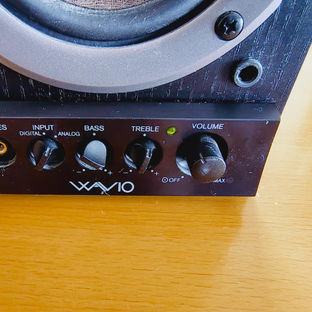 ONKYO WAVIO GX-D90 アンプ内蔵スピーカー　木目調ブラック