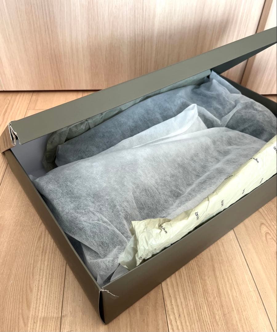 anuke アンヌーク エコレザーロングブーツ ブラック　37