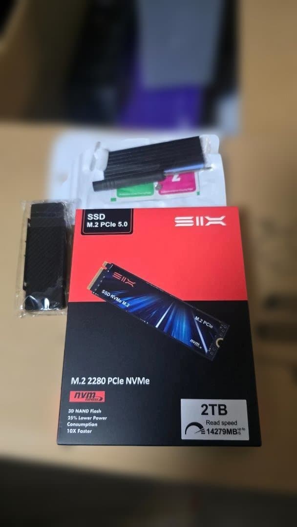 内蔵型SSD SIX NVMe M.2 SSD 2TB