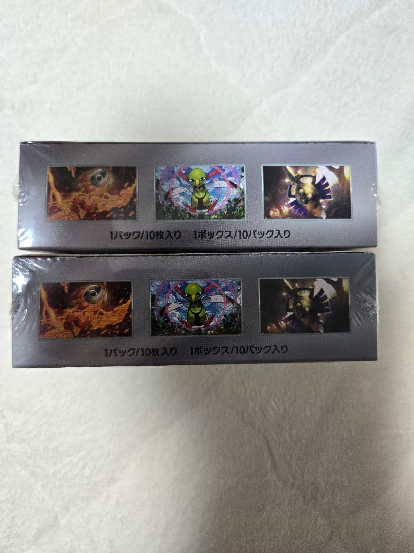 テラスタルフェスex シュリンク付き未開封 ２BOX セット ポケモンカード