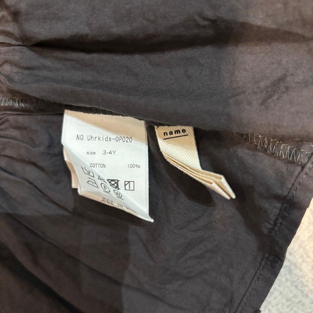 Uhr ワンピース　3-4y