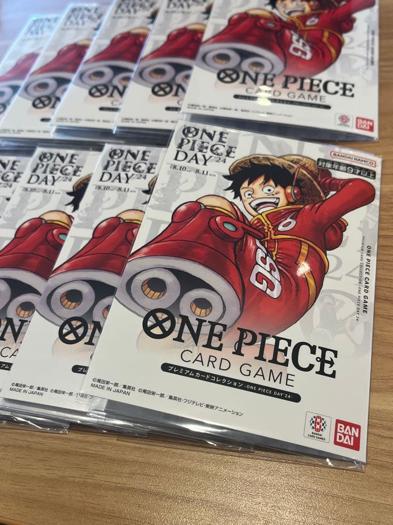 ワンピ　プレミアムカードコレクション　ONE PIECE DAY'24 10個