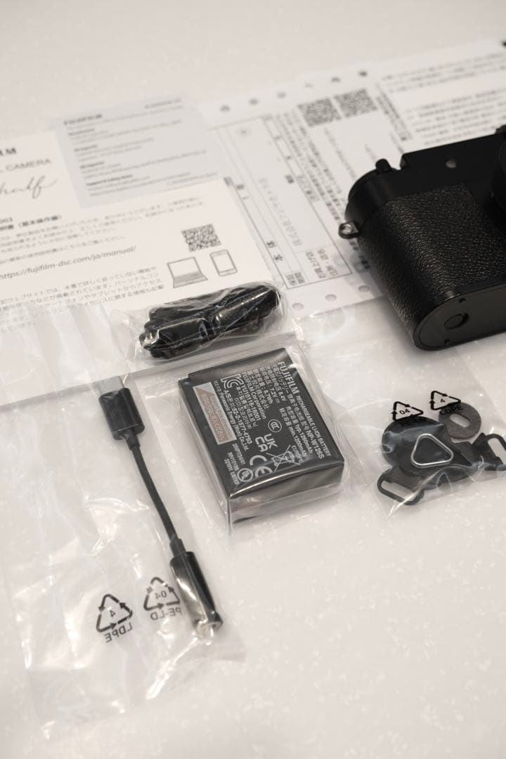 富士フィルム xhalf ブラック 美品｜付属品完全完備・保証書あり