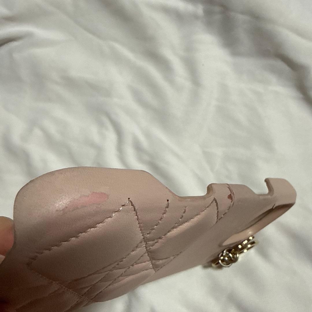 Dior　LADY DIOR　iPhone16promaxケース　ピンク