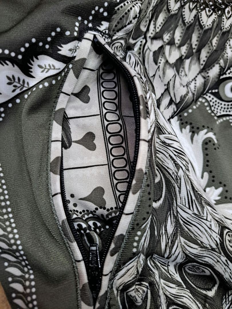 アディダスオリジナルス×ザ・ファーム・カンパニー トラックジャケット 孔雀柄