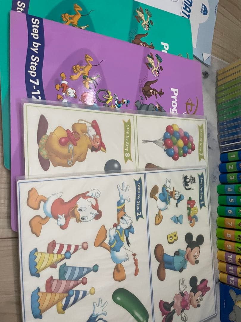 DWE ディズニー英語システム　メインプログラムフルセット　美品　新子役　8